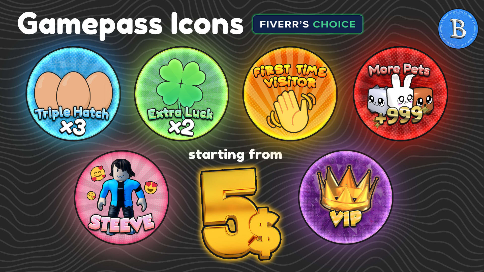 ROBLOX GFX TUTORIAL: Gamepass Icons