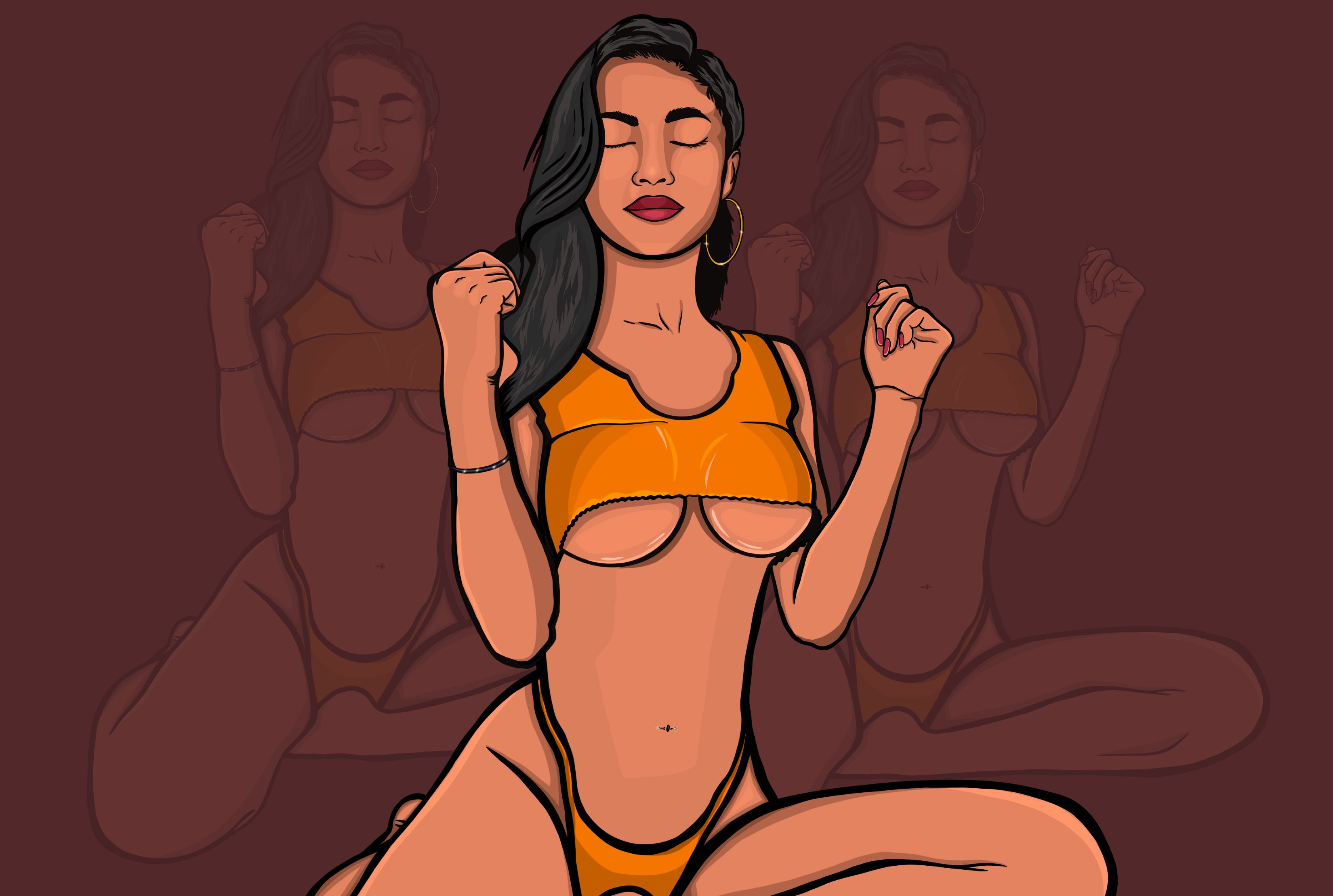 Draw lesbian or gay nsfw and erotic art for you by Simmsoon | Fiverr