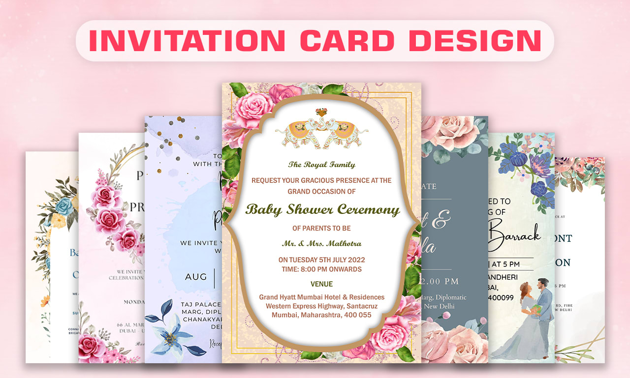 Invitation pour les 1 an de bébé - Idees et creations graphiques