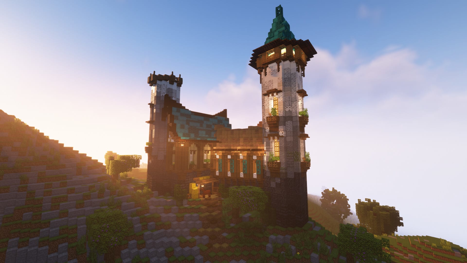 Minecraft castle