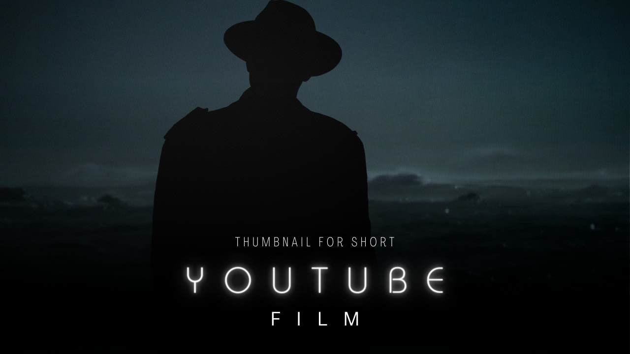 Design a futuristic thumbnail for your short film or movie