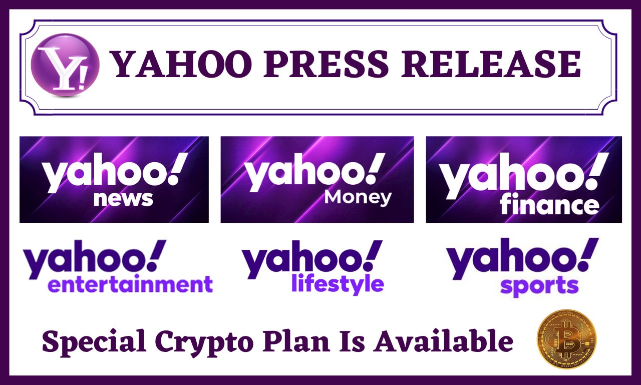 Press release distribution on 8 yahoo sites with yahoo finance and news by  Fatimakaneez