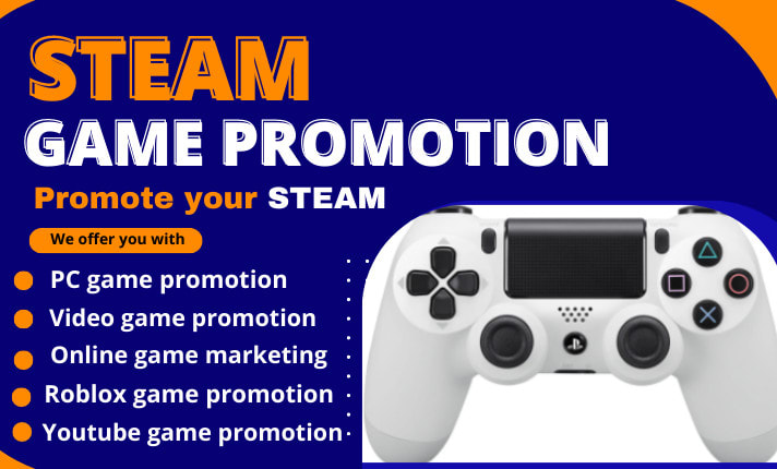 Do organic roblox game promotion steam game game promotion online game pc  game by Badrudeen01