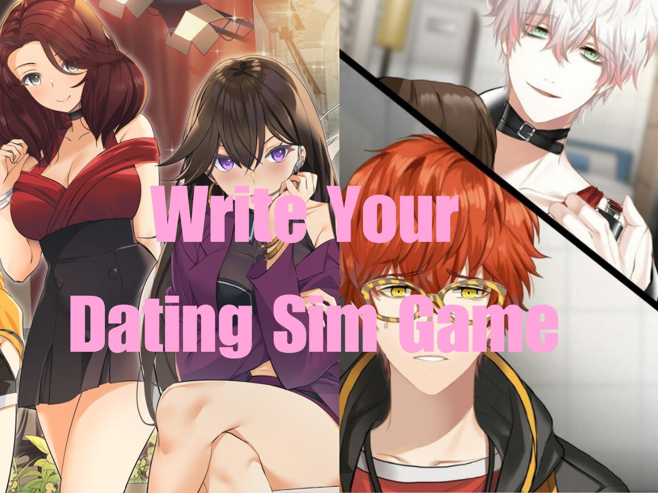 write your dating sim game