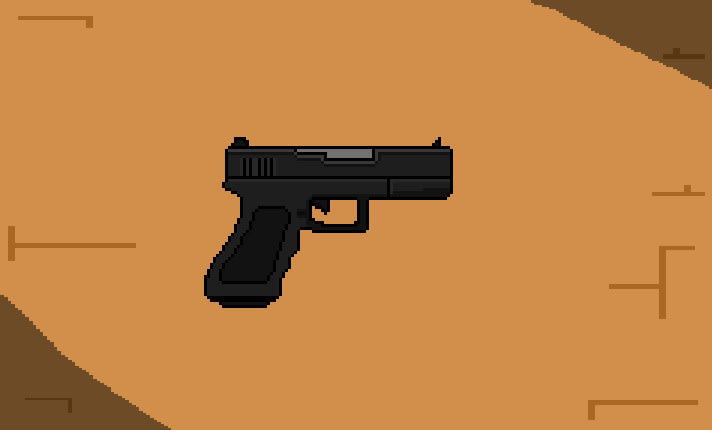 Pixel Art Rifle Gun Graphic by Muhammad Rizky Klinsman · Creative Fabrica