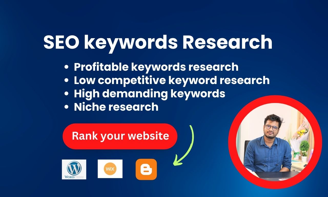 Do seo keyword research and competitor analysis by Iamarifhossain - Main Image