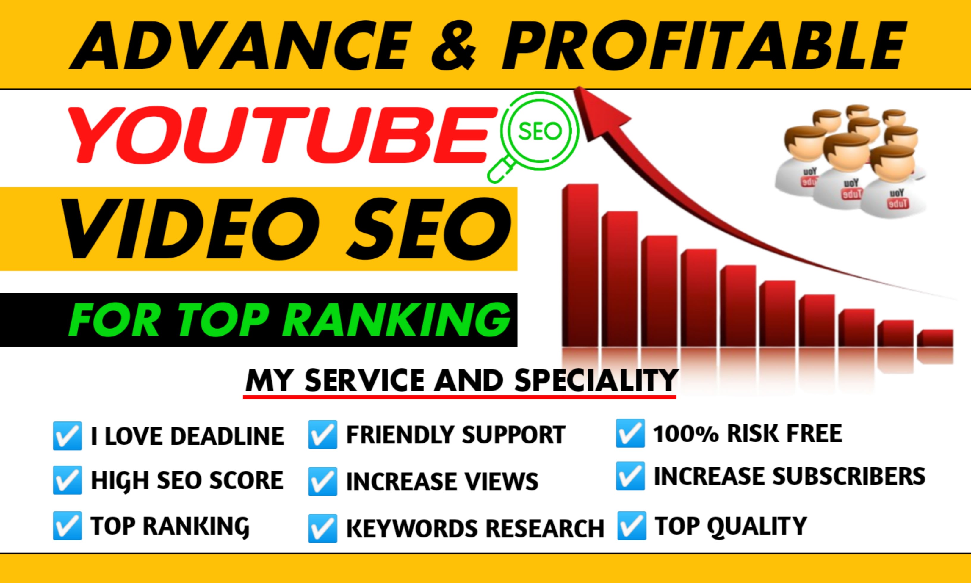 Subscribers High View Video In Keyword Ranking Views I Will