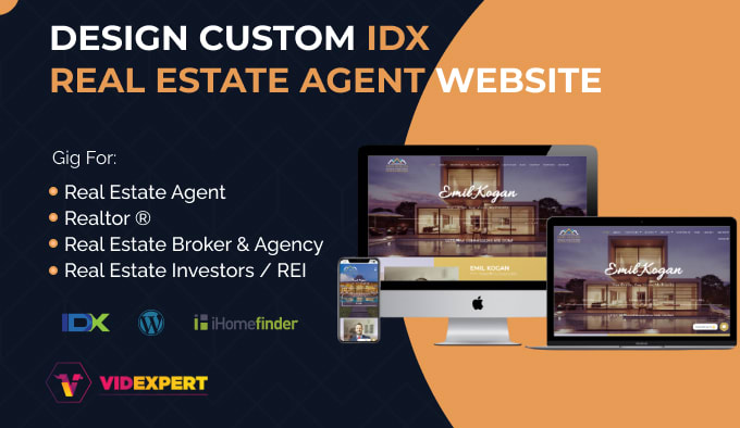 Idx Websites For Real Estate, Mls Integrated Realtor - Idx Websites For  Realtors Transparent PNG - 1920x592 - Free Download on NicePNG