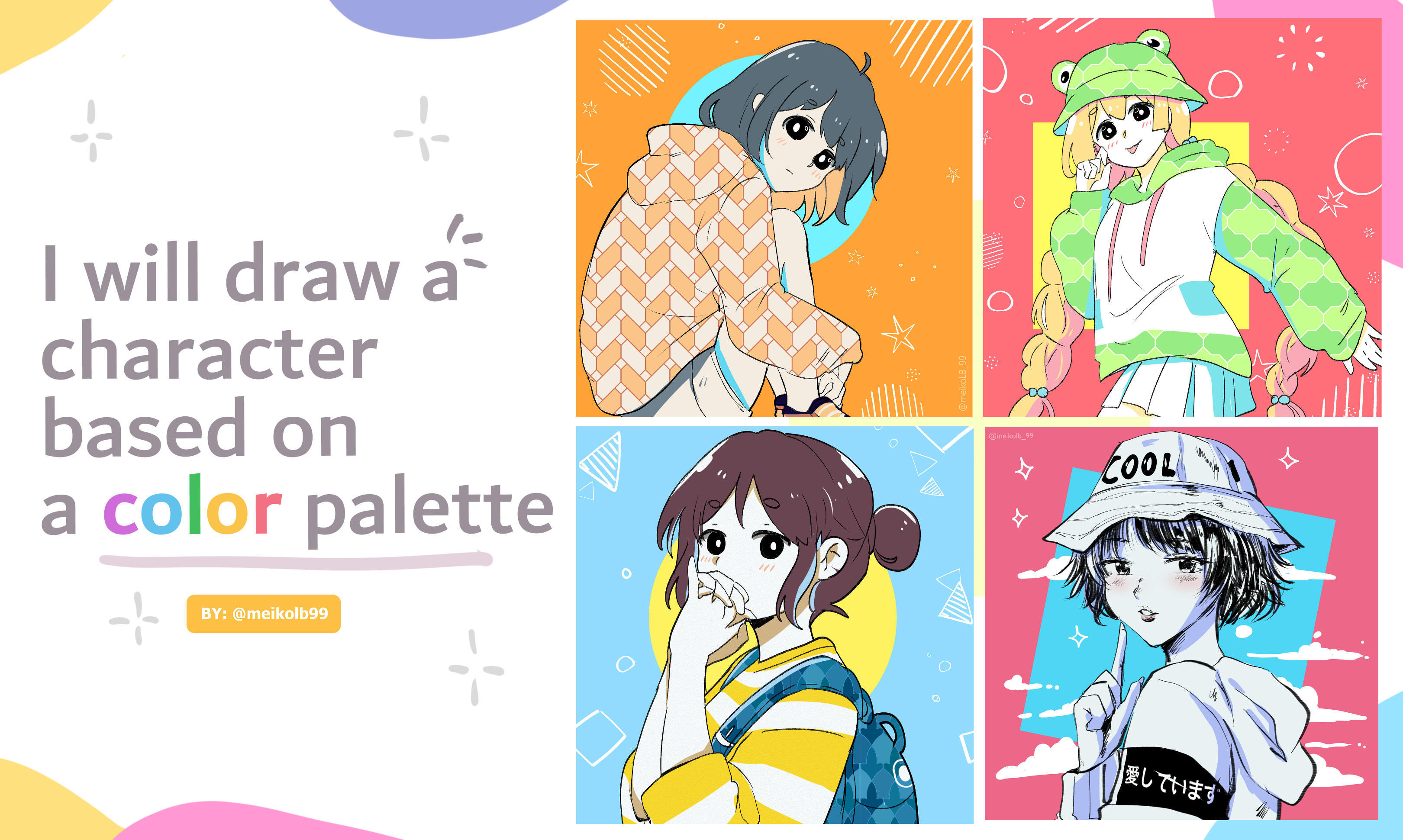 Character online color palette