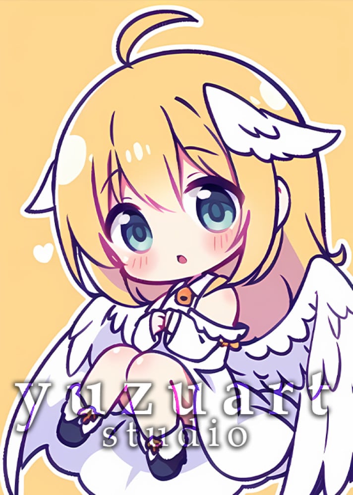 Custom Cute Chibi Anime Icon Art Commission