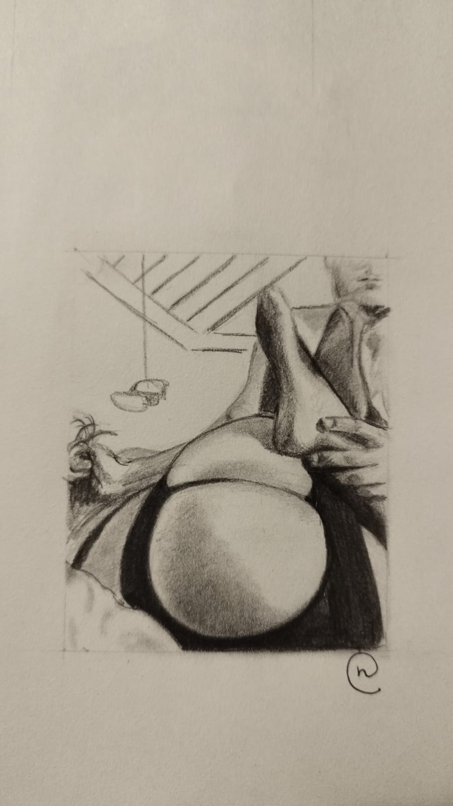 Disegno erotico realistico su carta con matita by Vale_trombetta | Fiverr