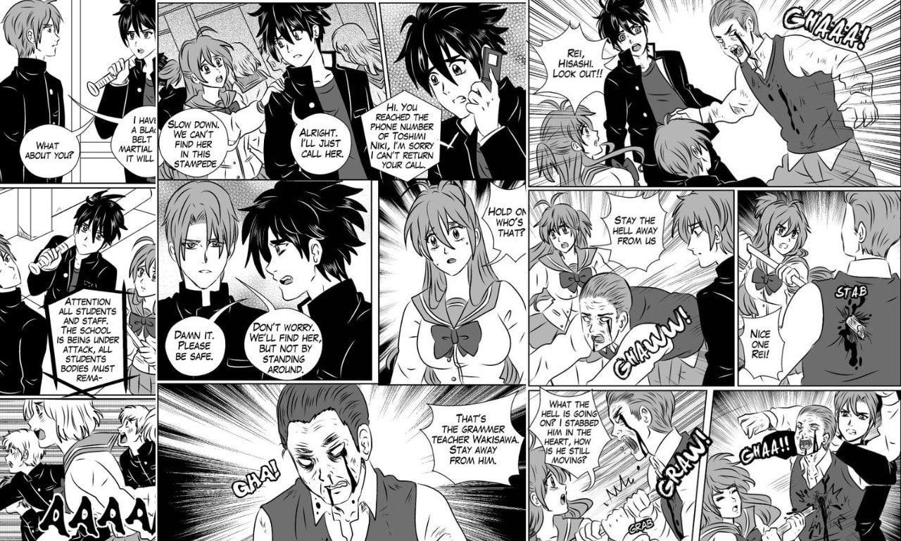 high school of dead manga ending｜TikTok Search