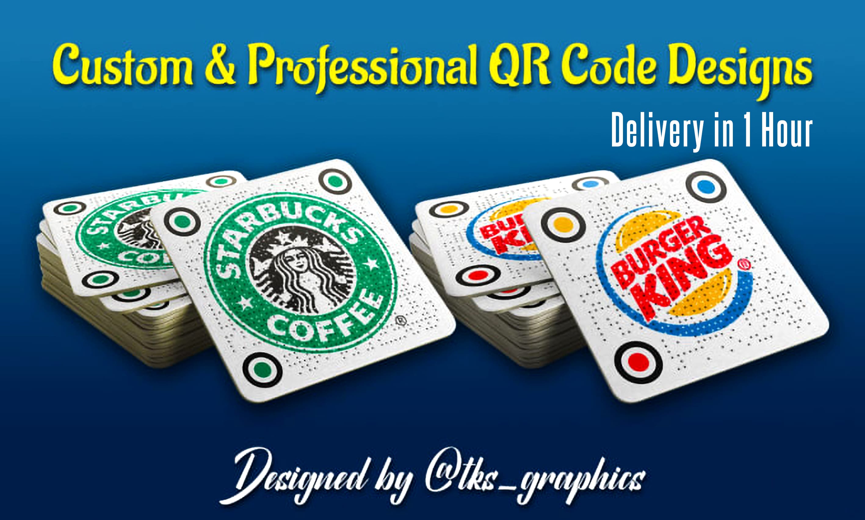 Design Professional Qr Code Or Custom Qr Code Generator With Logo Design By  Tks_Graphics | Fiverr