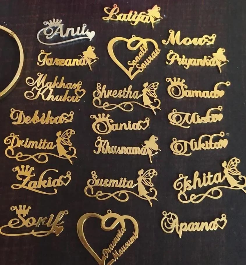 Ishita cheap name locket