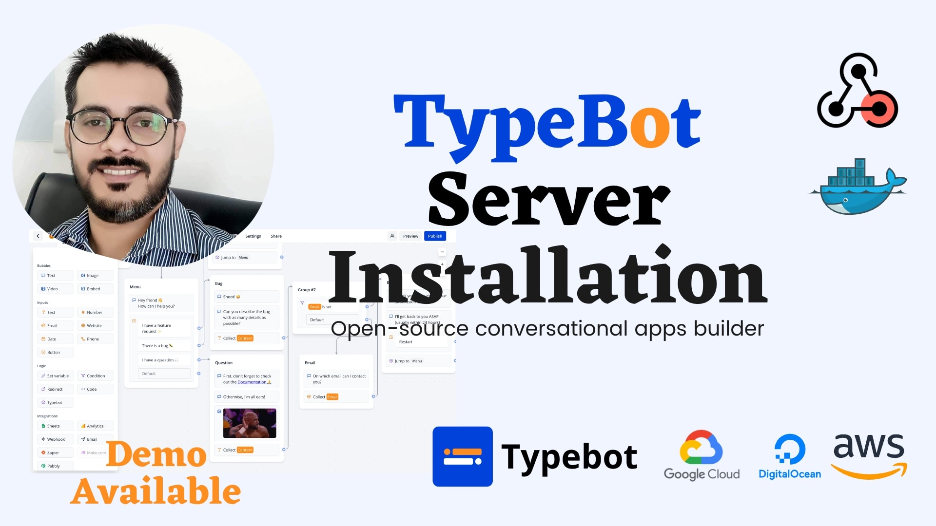 Day 2: Typebot Chatbots – 7 Days of Docker