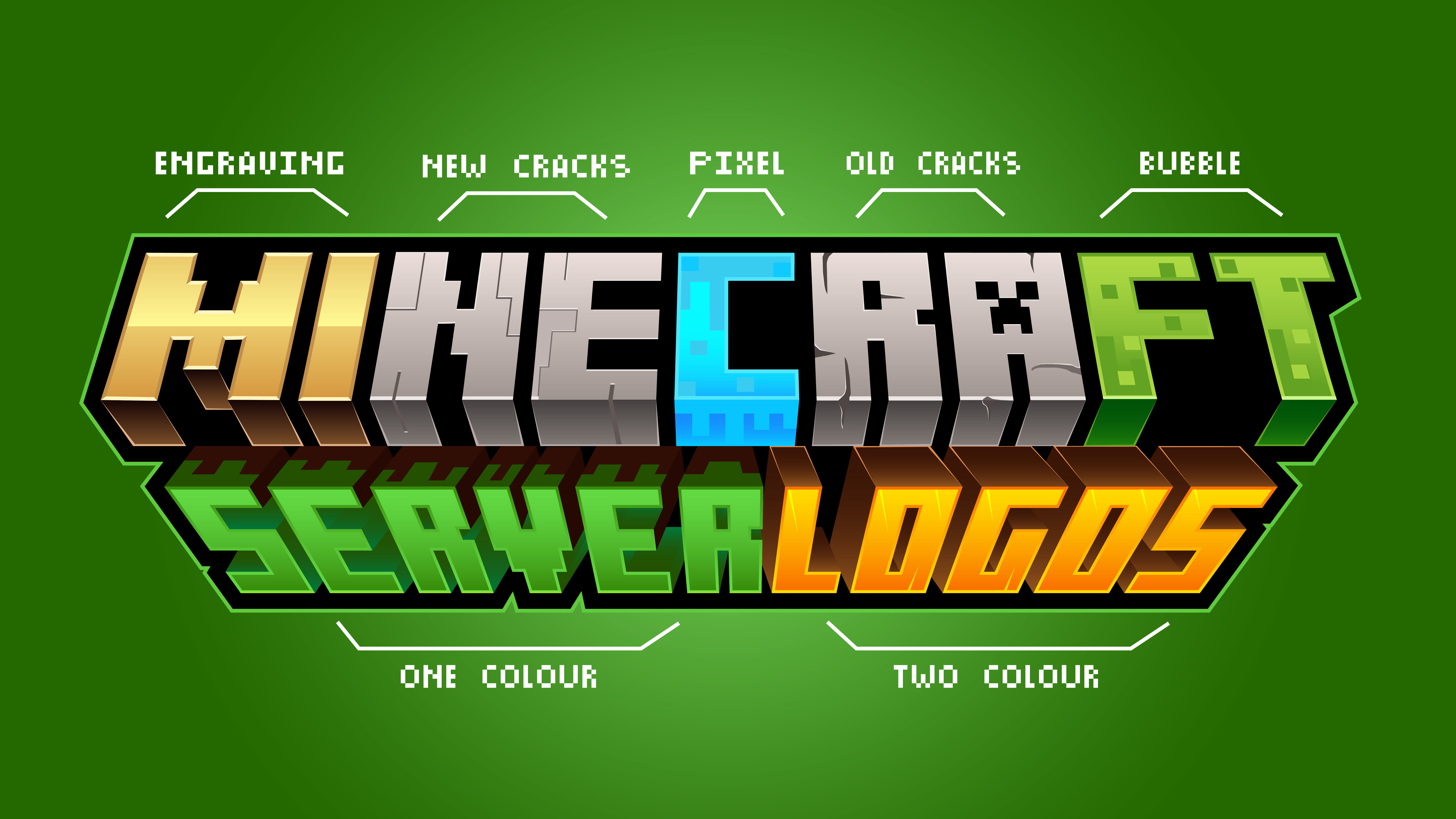 create you a custom minecraft logo