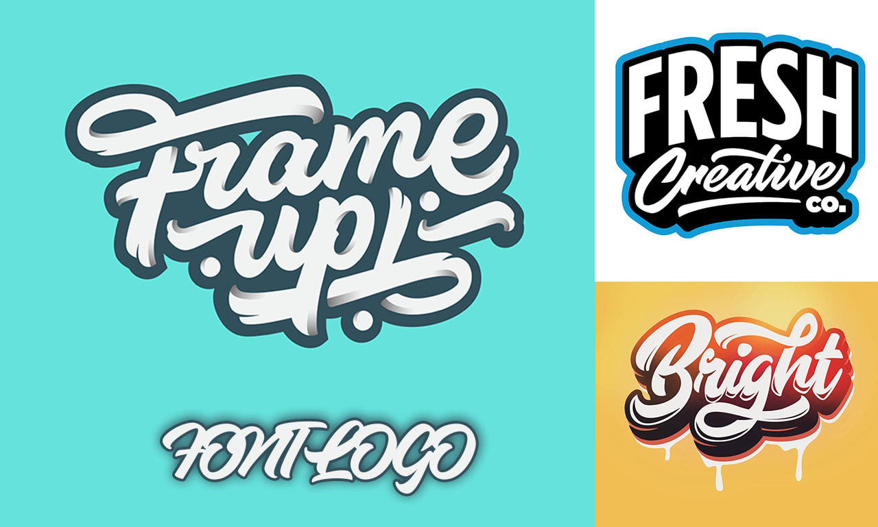 Fresh  Logo design typography, Fresh logo design, Lettering