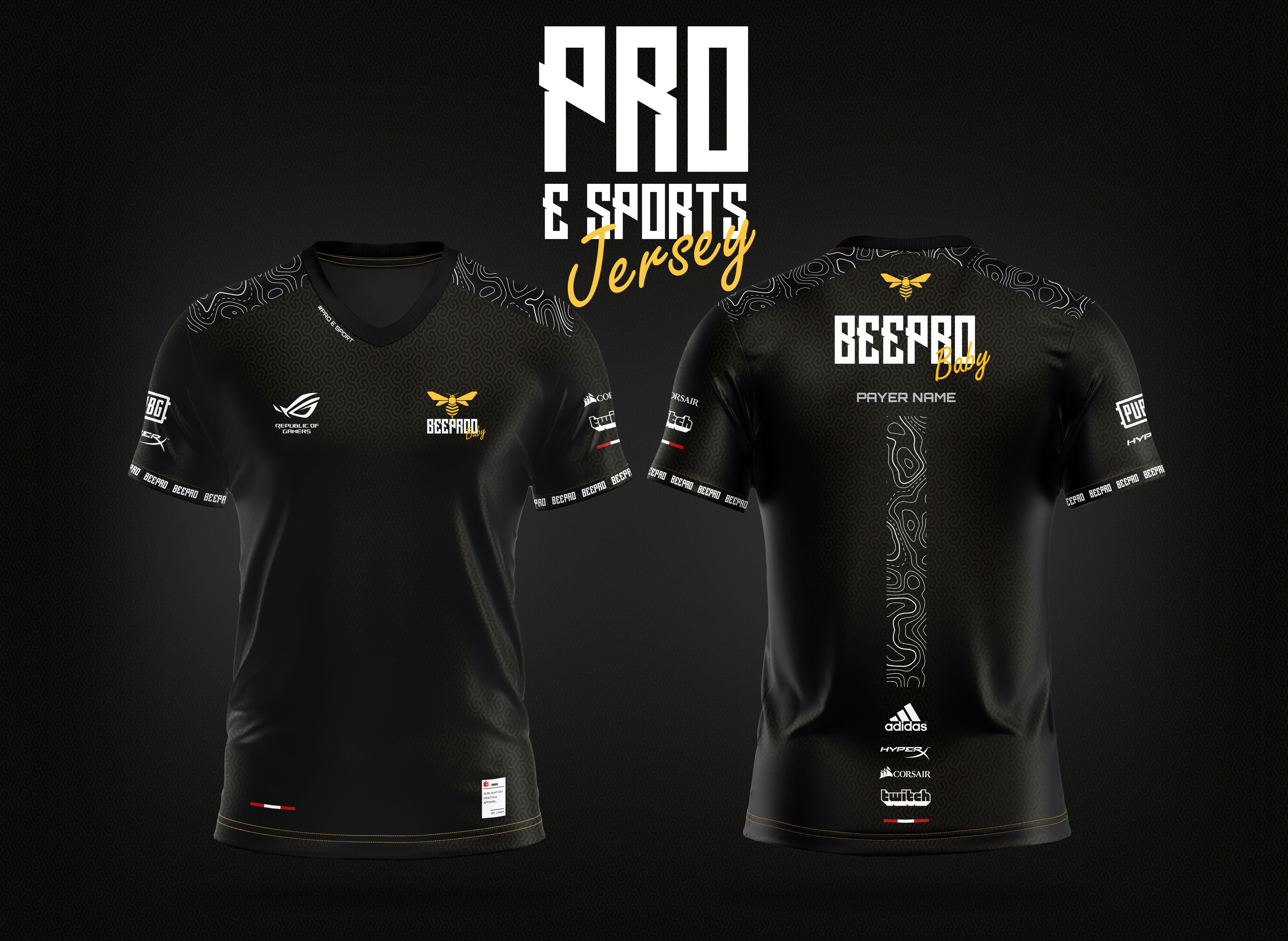 Pro gaming hot sale jersey