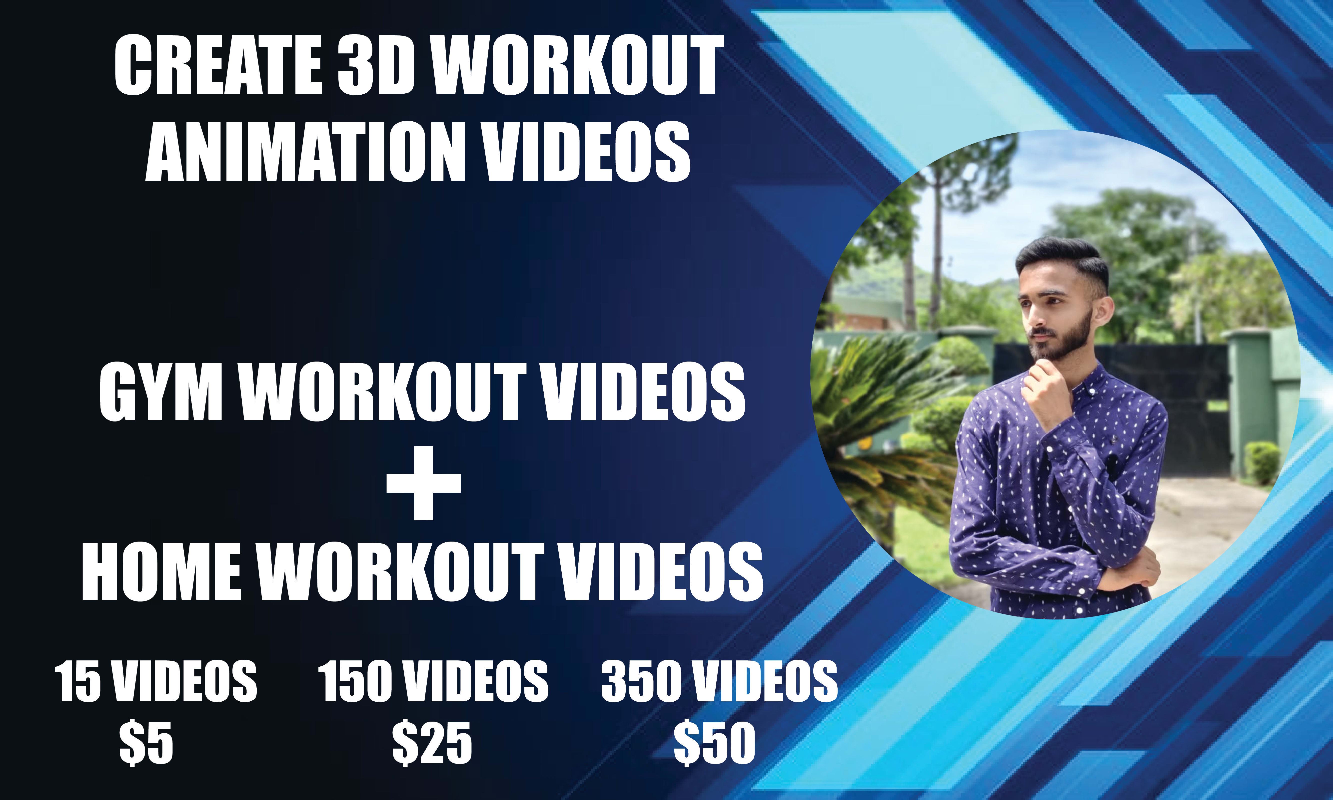 3D Workout Animation