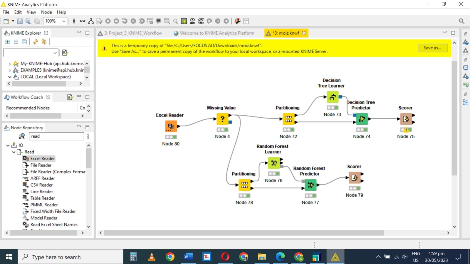 Knime 2024 reinforcement learning