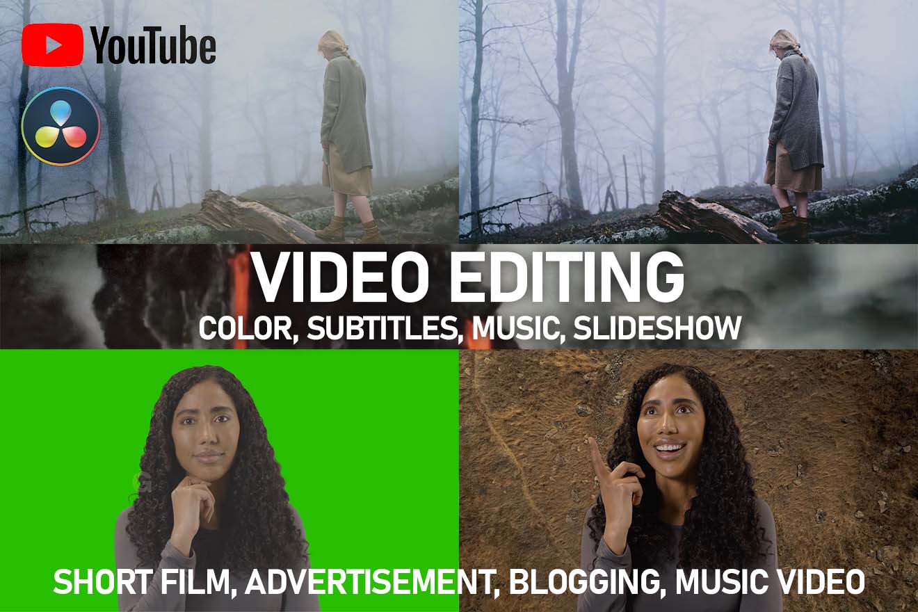 Edit your short film, blog or ad video by Drojin Fiverr