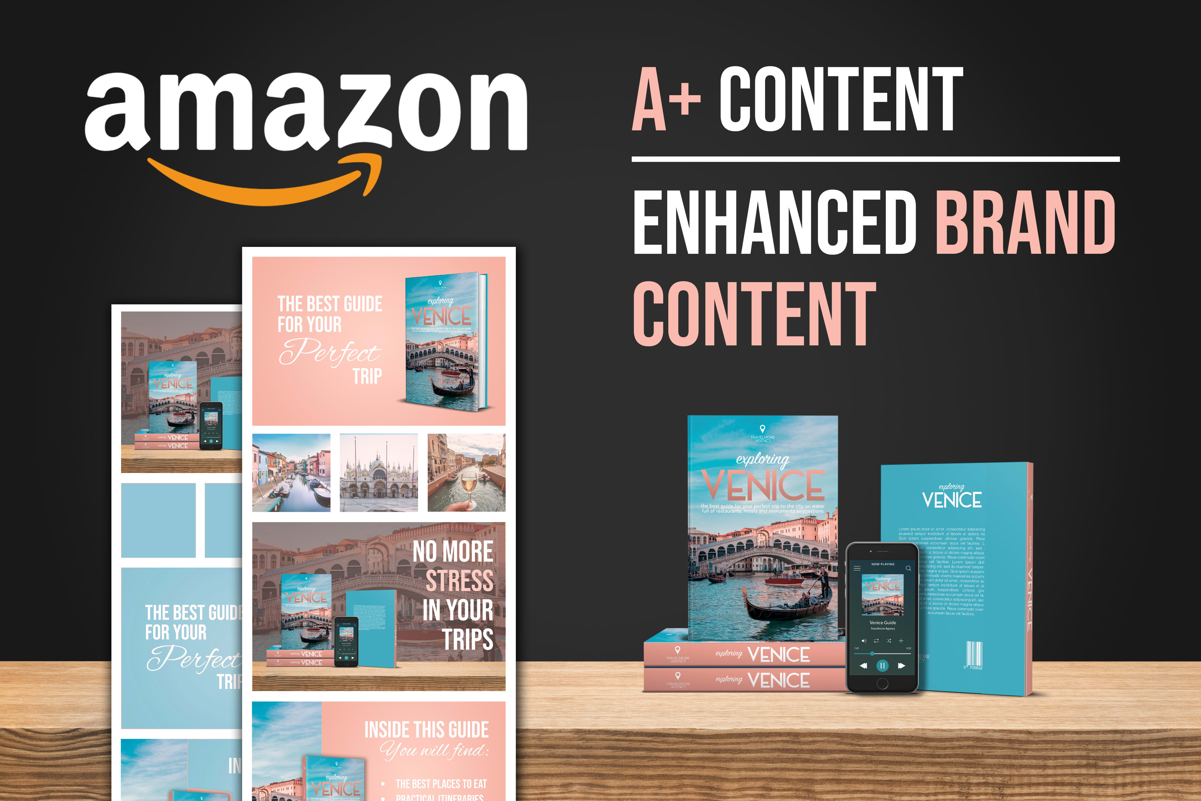 Design you a plus content, listing product ebc for your book by  Elisapinizzotto Fiverr