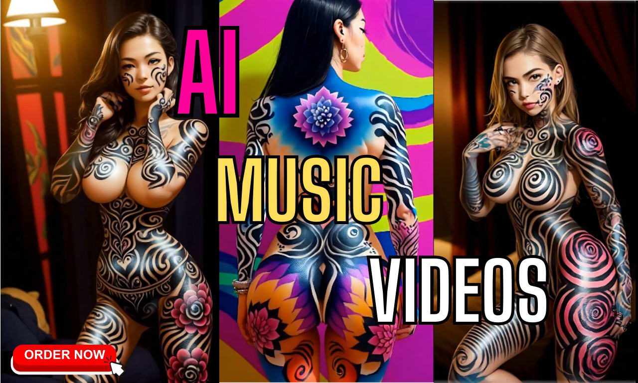 Create ai generated nsfw or sfw animation music videos by Ninjaaistudio |  Fiverr