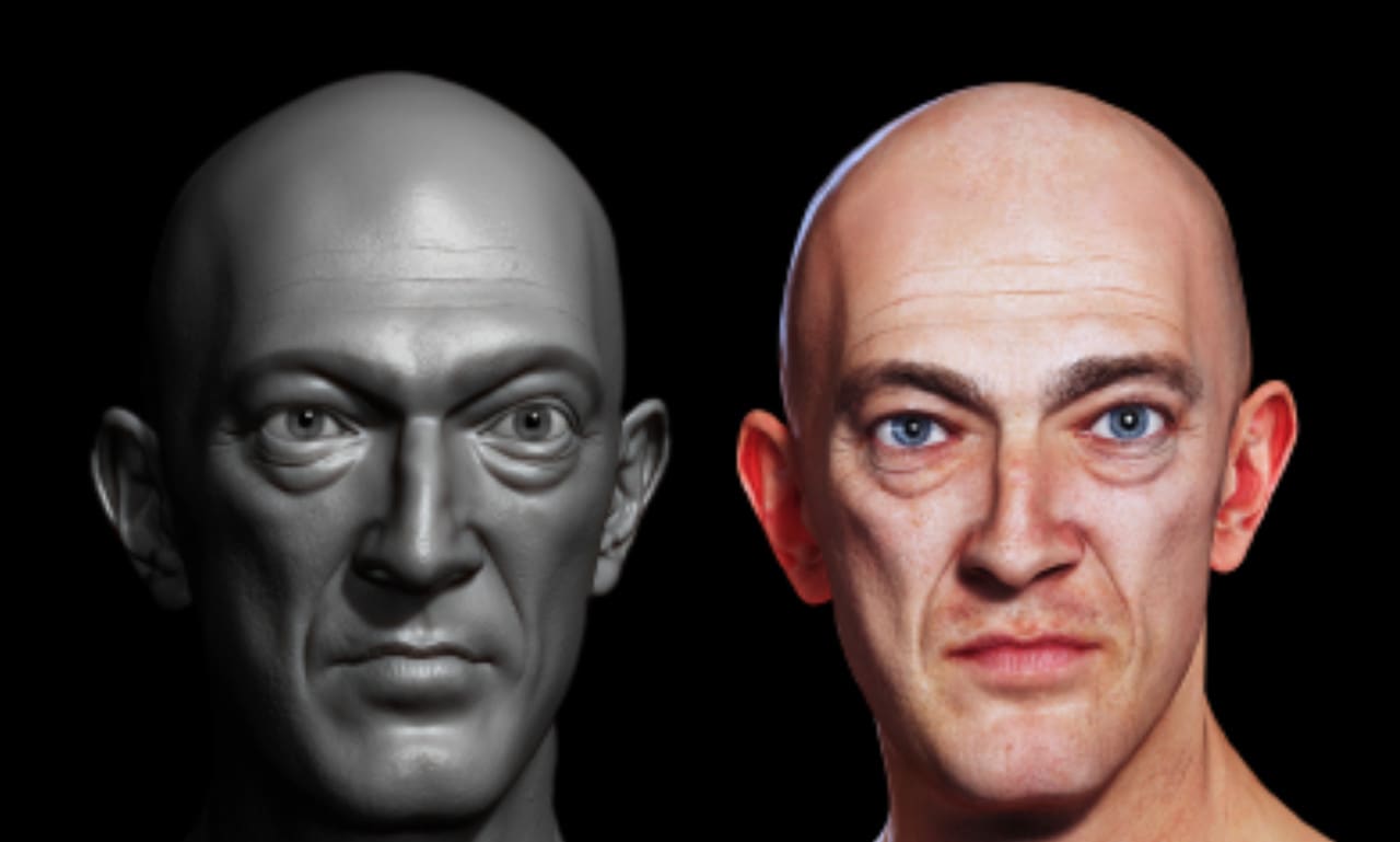 Pelagic lækage Stavning Sculpt 3d head, 3d face 3d bust sculpting in zbrush and blender for 3d  printing by Duinppy | Fiverr