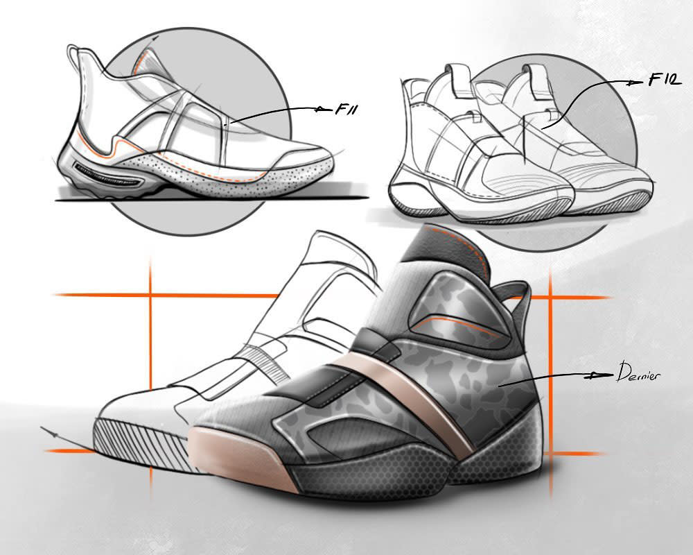 Design shoes, sneakers, footwear, tech pack, or nike shoes, adidas