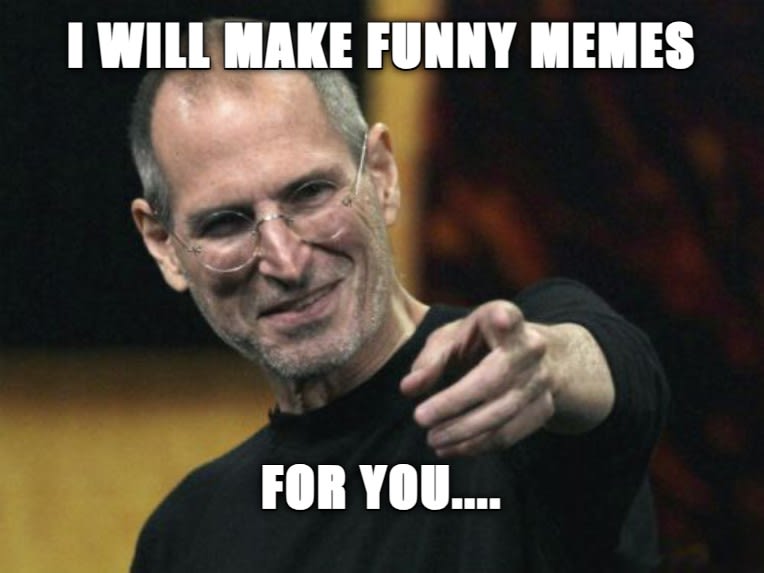 Make funny memes and gifs viral social media posts to brighten