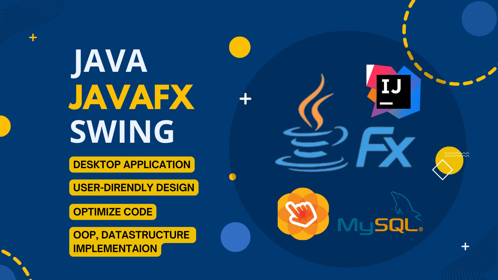 Build java application and gui projects in javafx and swing by Mh_asghar |  Fiverr