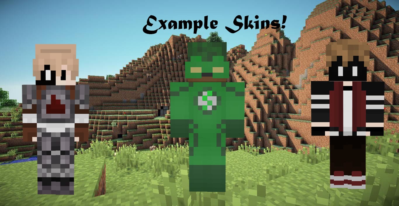 Original minecraft skins