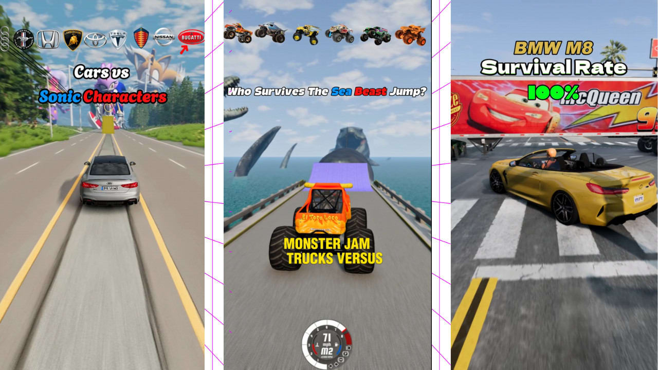 Create beamng drive short videos by Beamngcombat Fiverr