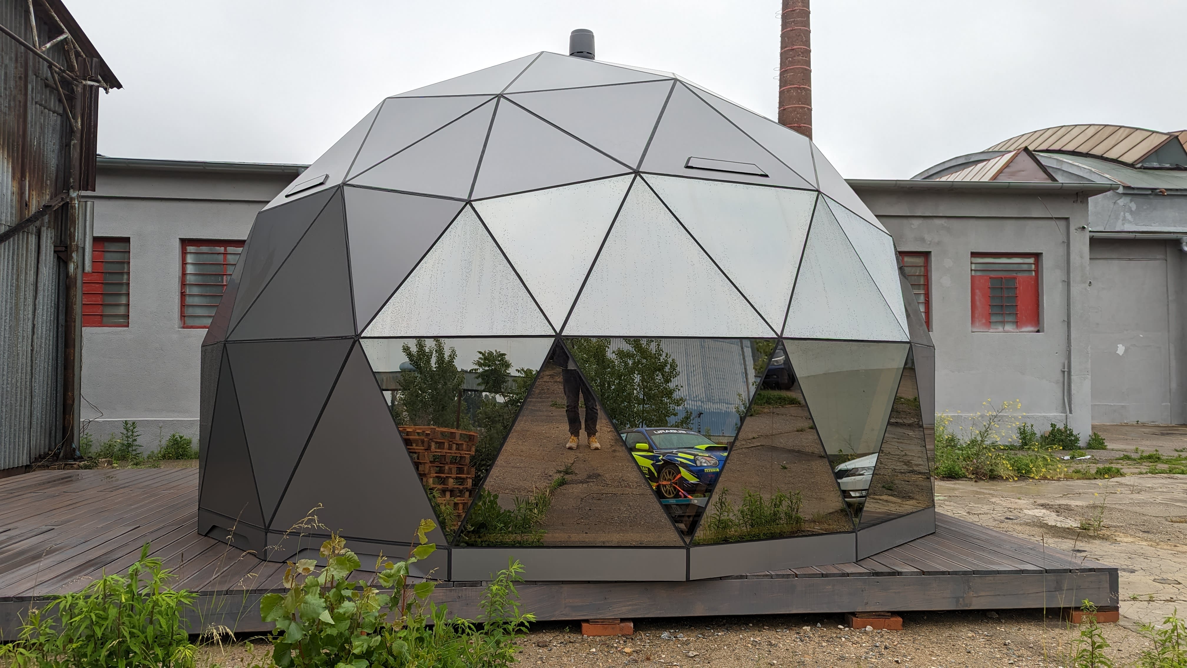 Design a custom geodesic dome house by Nikuprienko