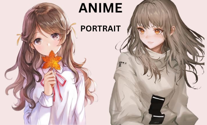 Custom Anime Portrait Mounted Canvas Print - LIVE x MAINTAIN