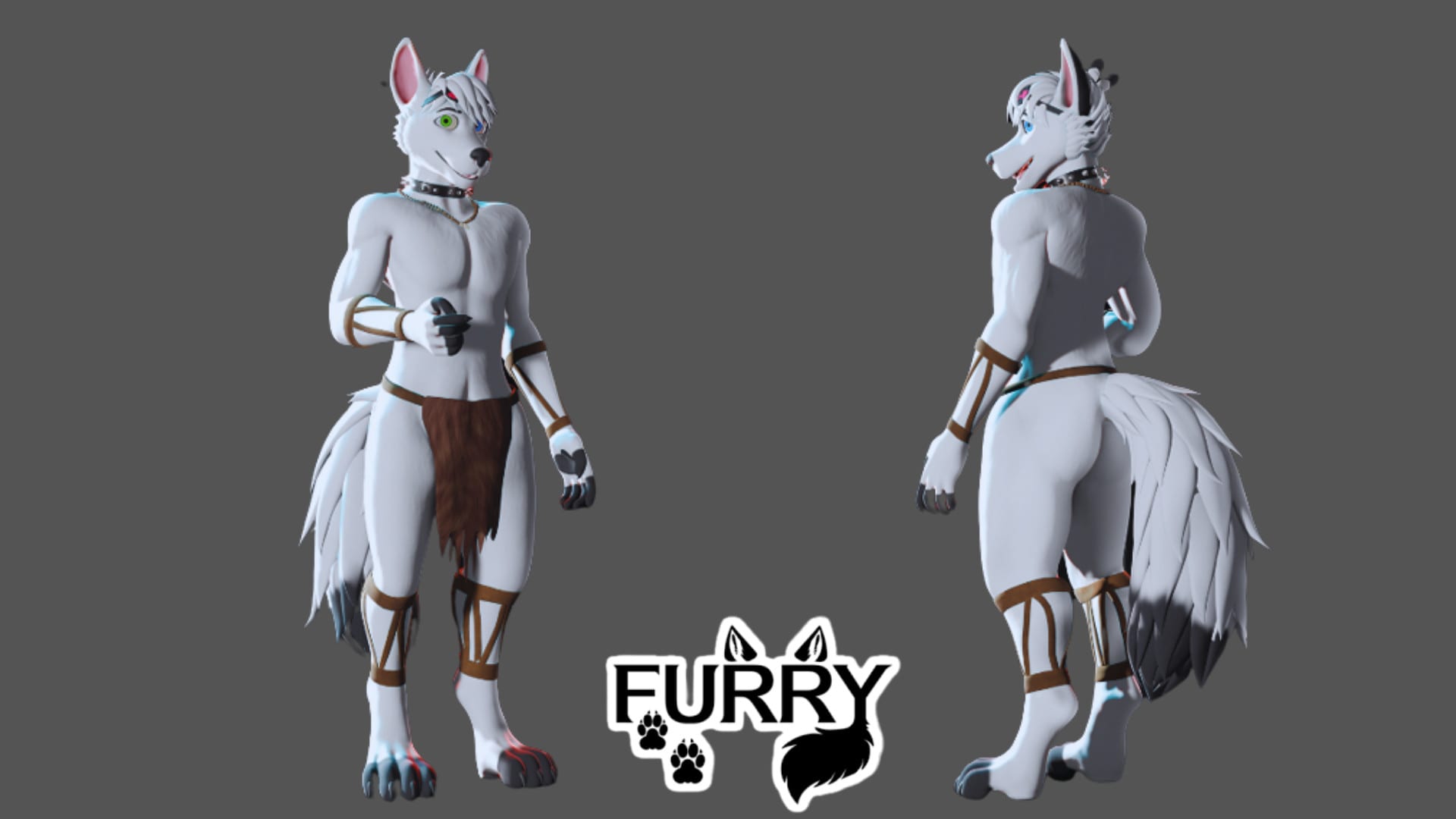 Create furry vtuber model, vrc avatar nsfw, 3d model, vrchat avatar by  Furry_dotted | Fiverr