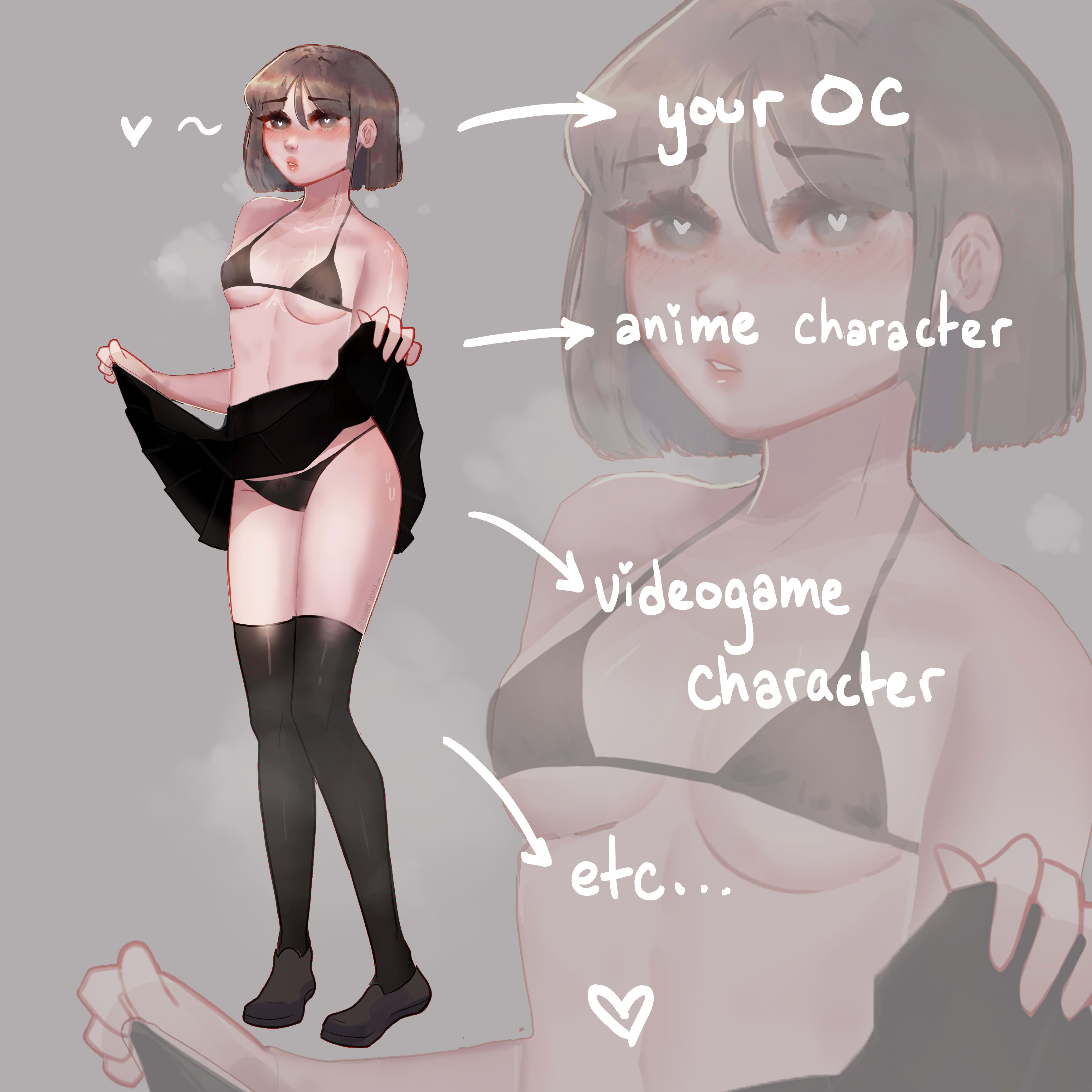 I will do anime, fan art, oc,nsfw more - Artists&Clients