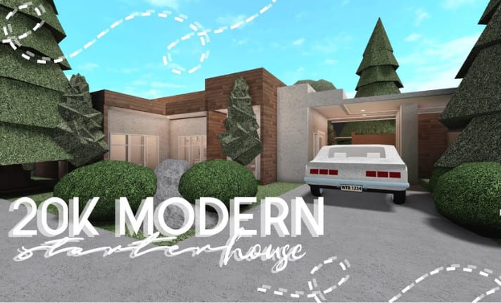 Roblox Modern Boho Bloxburg House