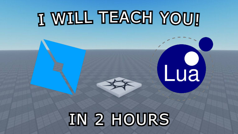 Teach you how to script in roblox studio using lua by Lumistudios_