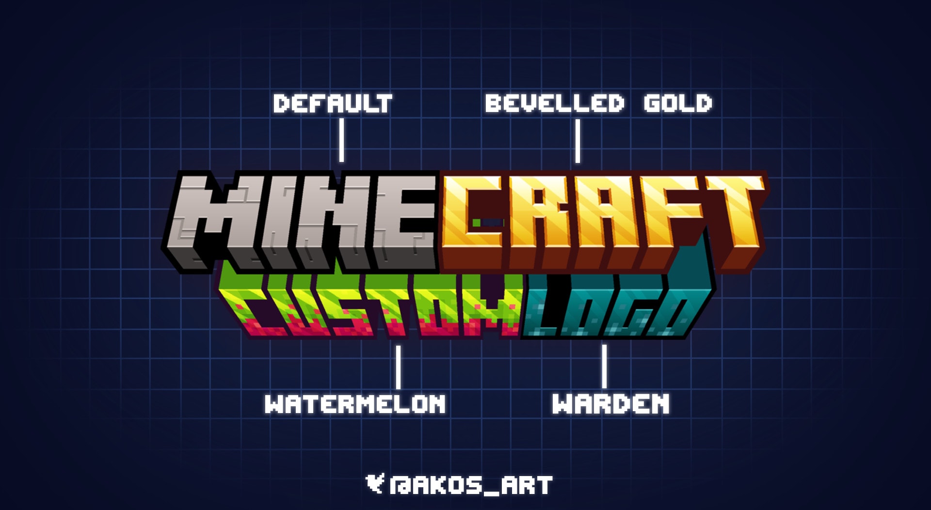 Minecraft font