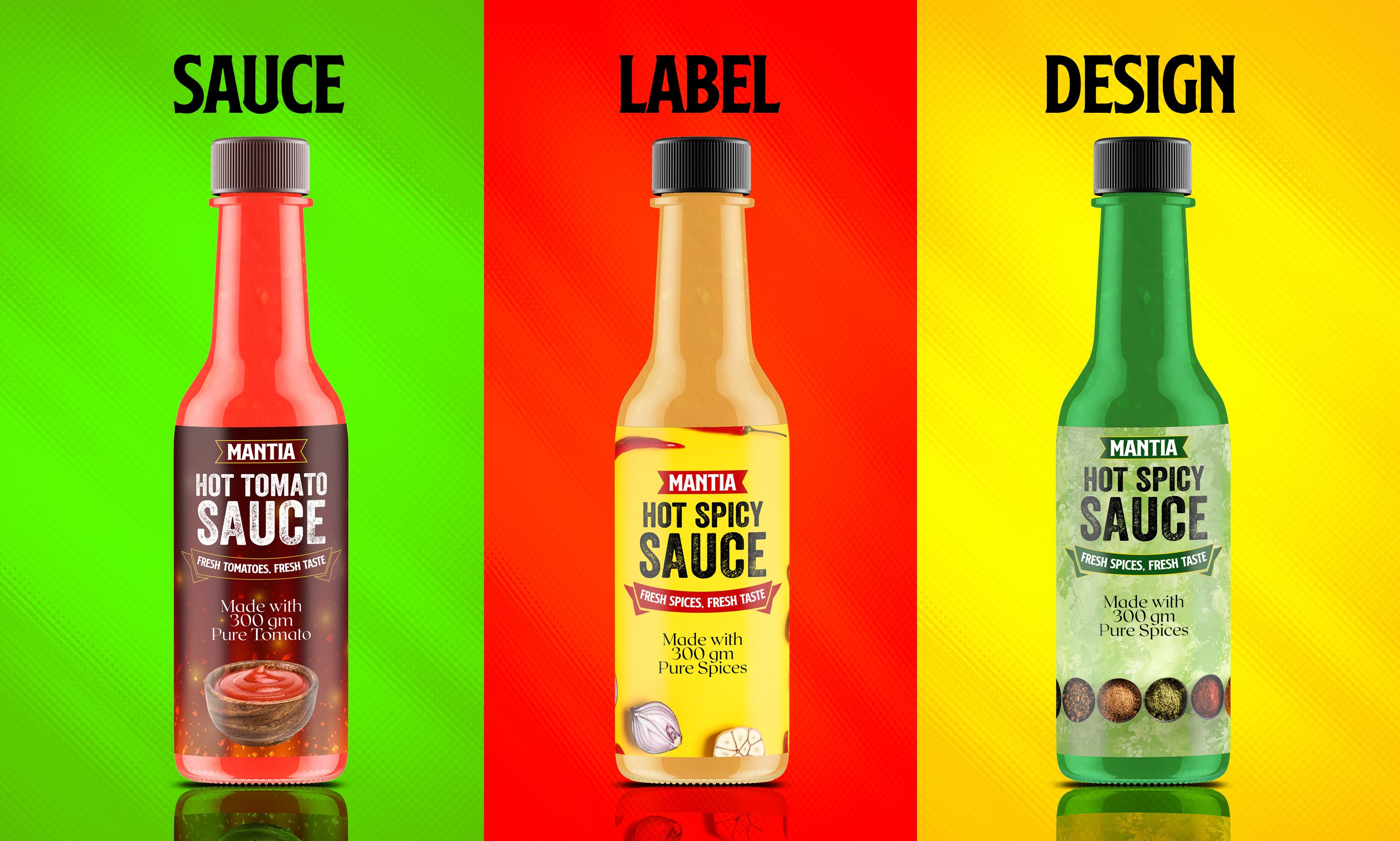 Étiquette de sauce design, ketchup, assaisonnement, étiquette de bouteille,  étiquette de mayonnaise