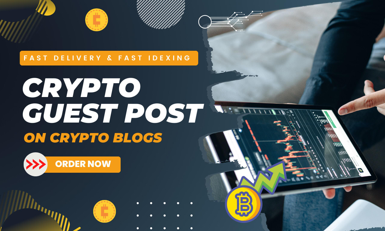 Do guest post de crypto, forex, bitcoin com backlink dofollow contextual de  seo