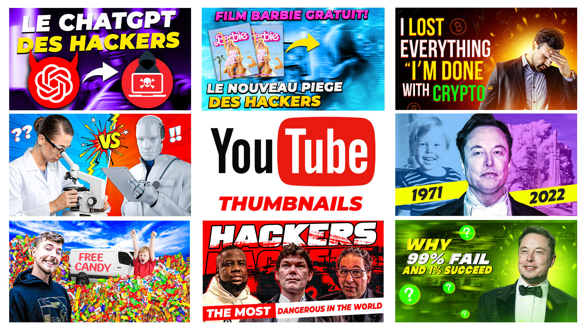 Design amazing thumbnail, clickbait youtube thumbnails by Mohamedshiss911 |  Fiverr