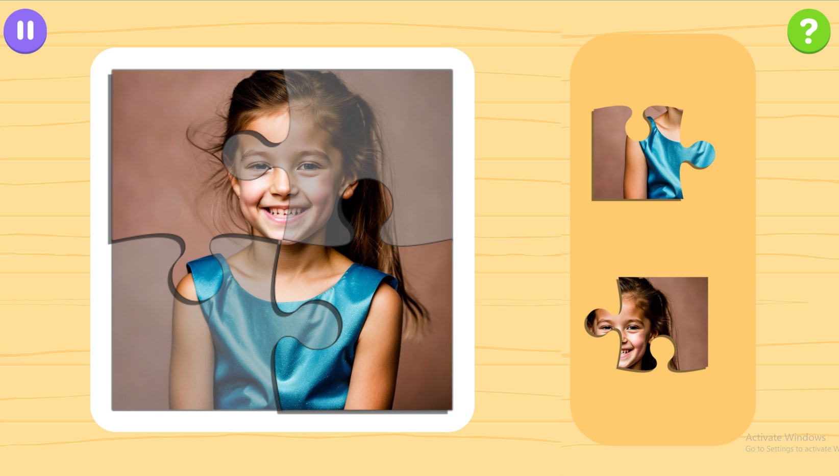 Convertissez les images de votre enfant en jeux de puzzle mobiles