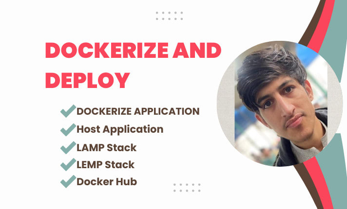 Help you dockerize and deploy you applications or container by