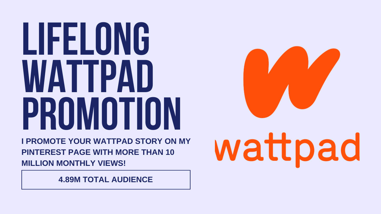 Wattpad Story Promotion on 10M Views Pinterest Account