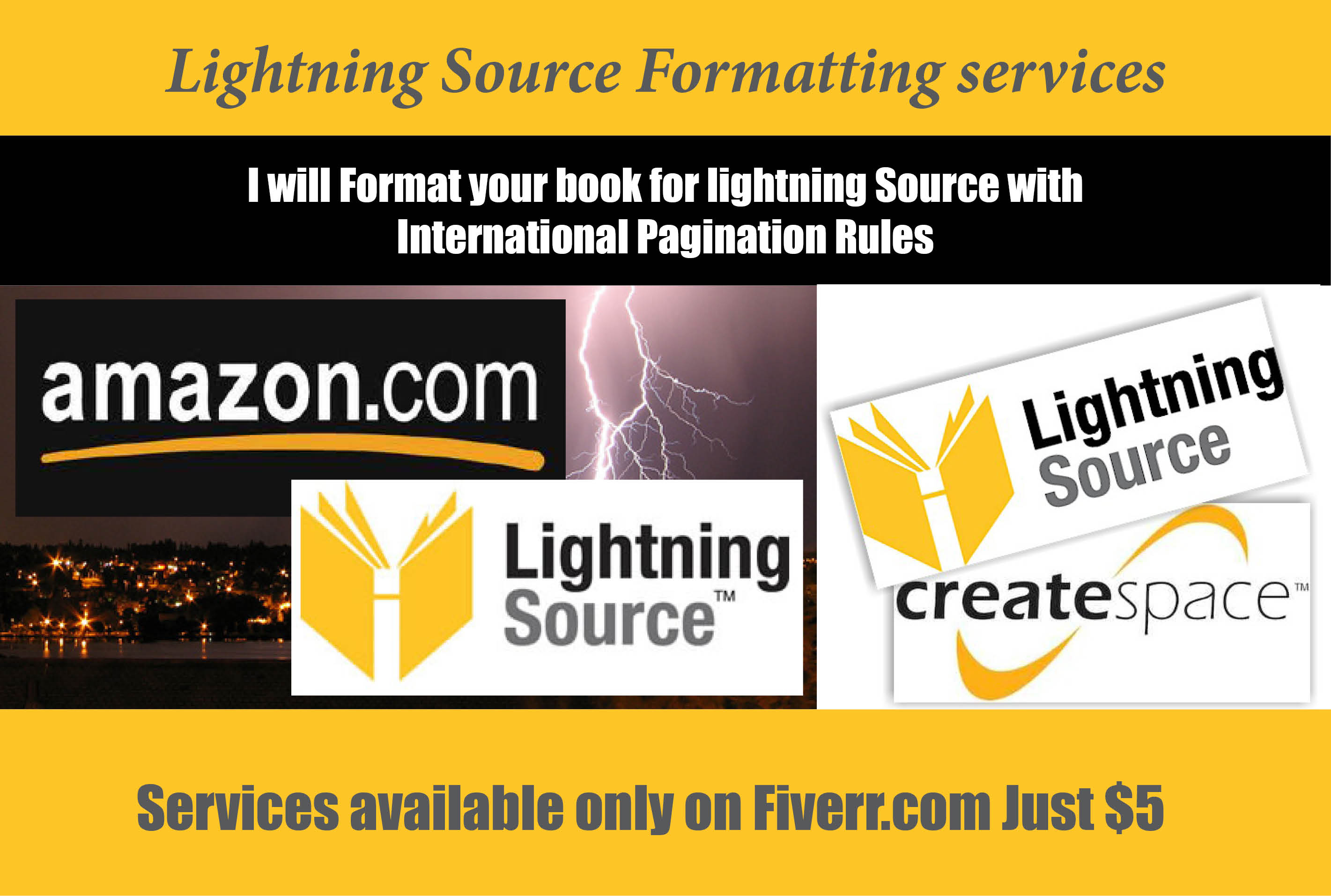 Format your book for lightning source barnes and nobel by Aalishaa | Fiverr