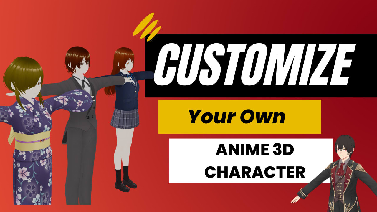 30 Best 3D Anime Characters Designs for your inspiration | Anime character  design, Anime characters, Character design