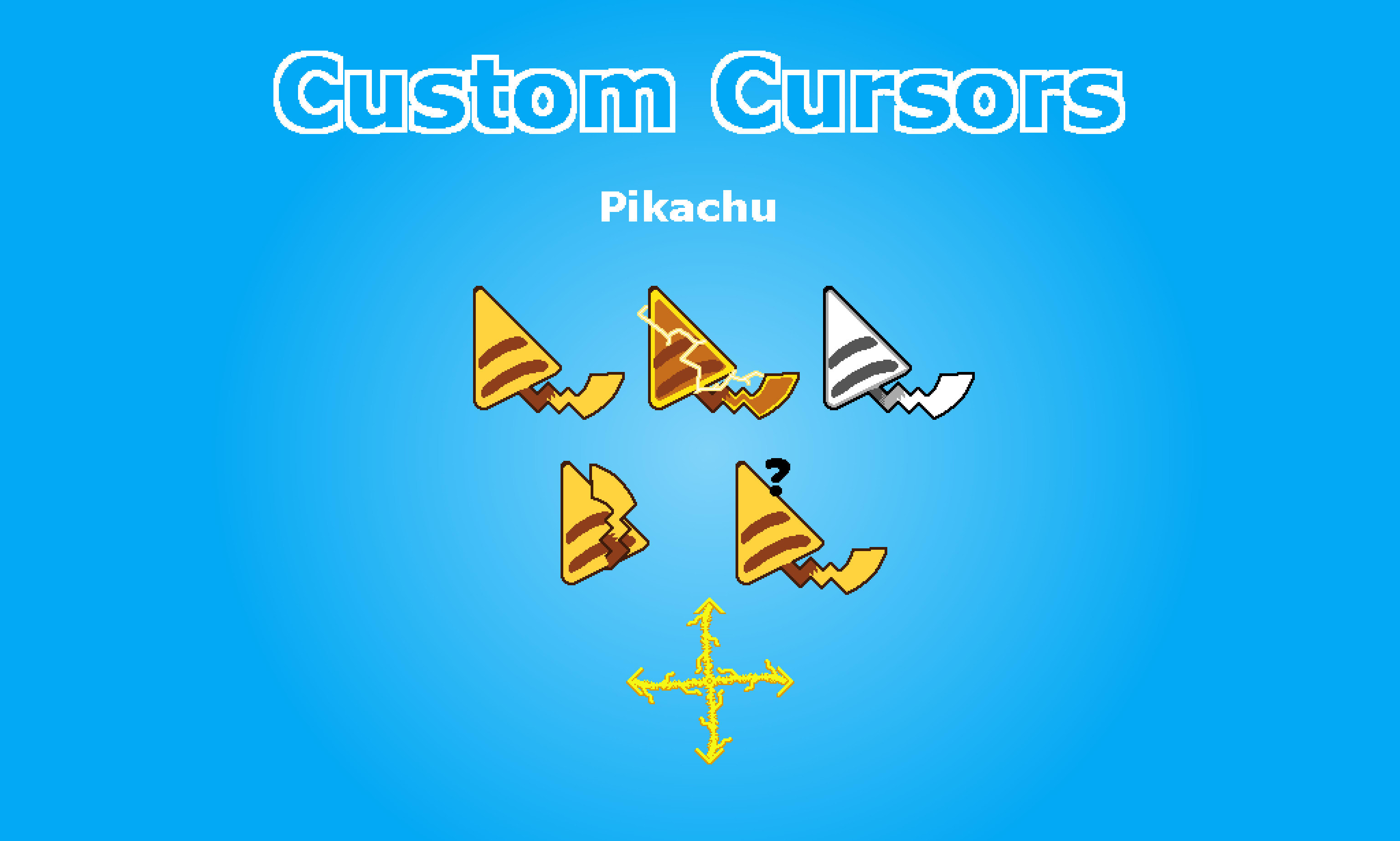 Creating a custom cursor