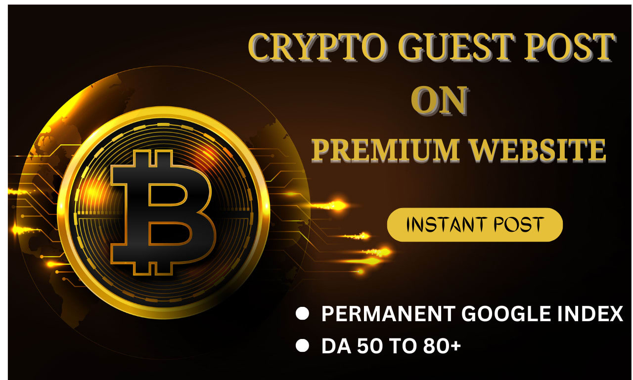 Écrire et publier un guest post crypto sur 70 blogs crypto